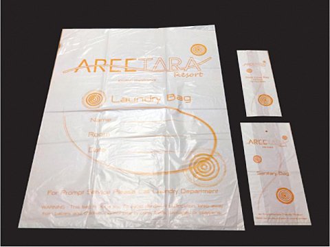 Plastic Bag Set Logo Bags Set-3